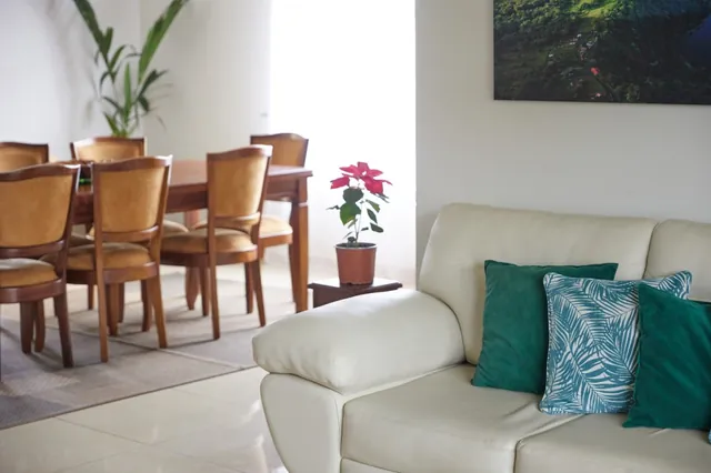 Downstairs sitting rooms — The Main House, Bella Vista Private Resort Costa Rica